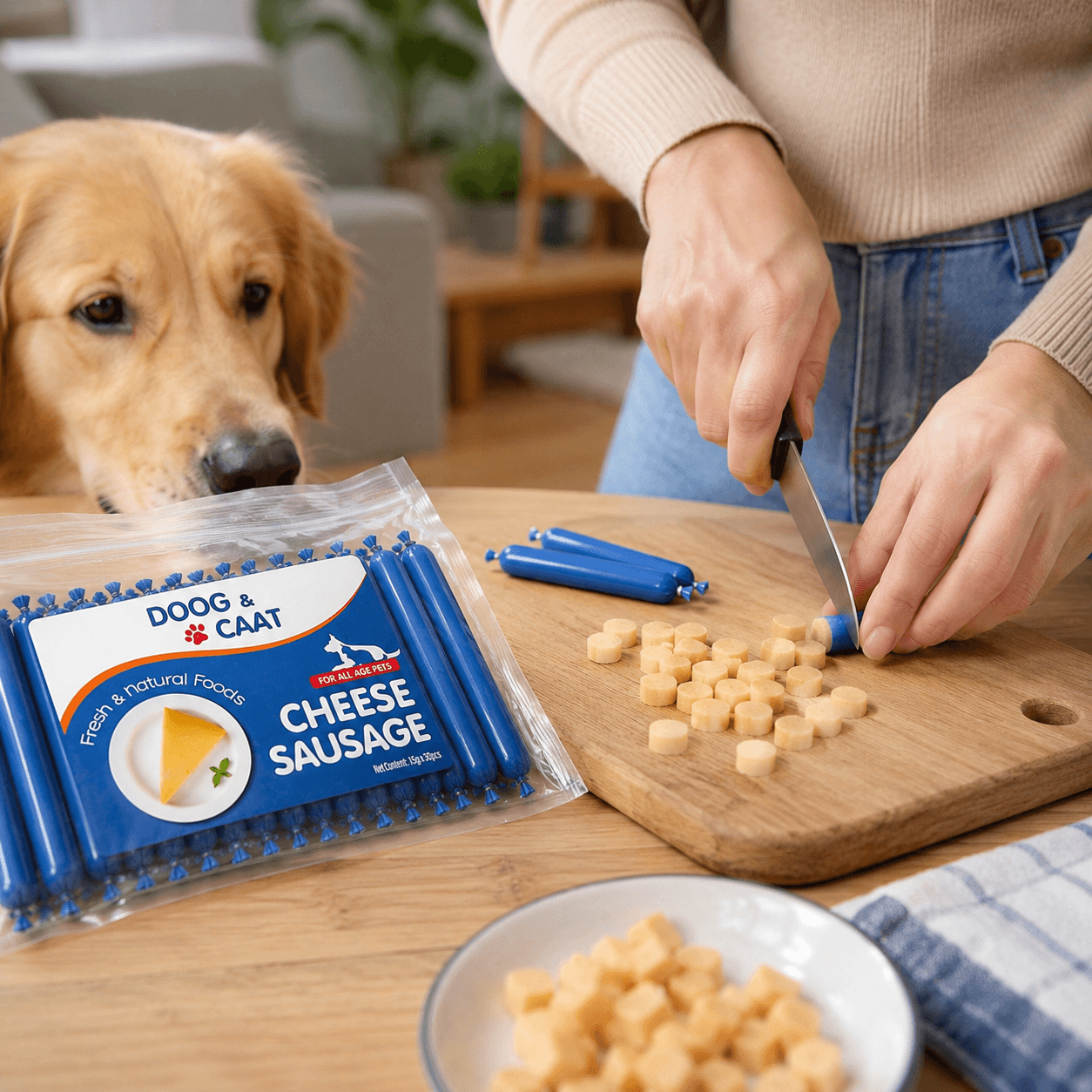 Cắt sẵn phần thưởng giúp giữ nhịp tập và kiểm soát tổng lượng snack.