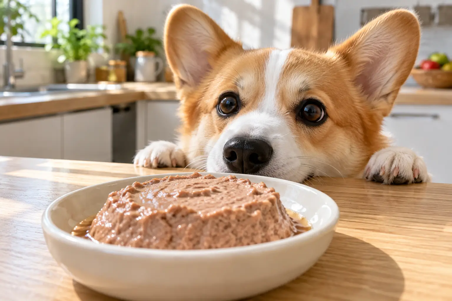 Mùi vị béo thơm của sữa dê trong pate có thể kích thích vị giác của thú cưng, nhưng thành phần chính vẫn là nguồn đạm từ thịt.