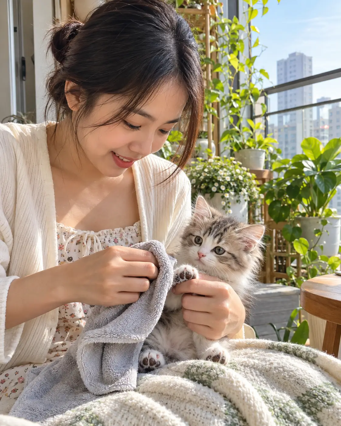 Bọt tắm khô là lựa chọn vệ sinh tuyệt vời cho chó mèo sau khi tiêm phòng, bị ốm hoặc chưa quen tắm nước.