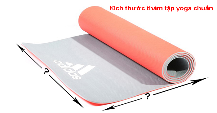 Kích thước thảm tập yoga chuẩn