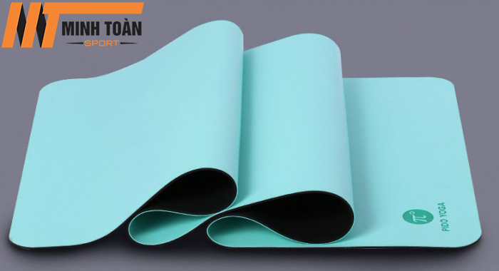 thảm yoga Pido màu xanh