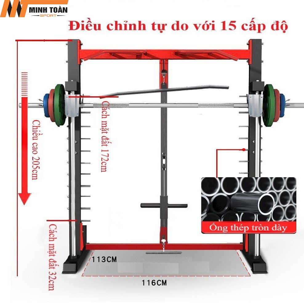 Bộ Khung gánh tạ đa năng KB-G03