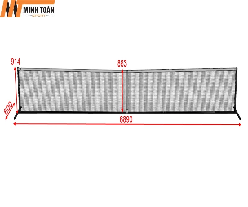 Trụ Pickleball 303702P