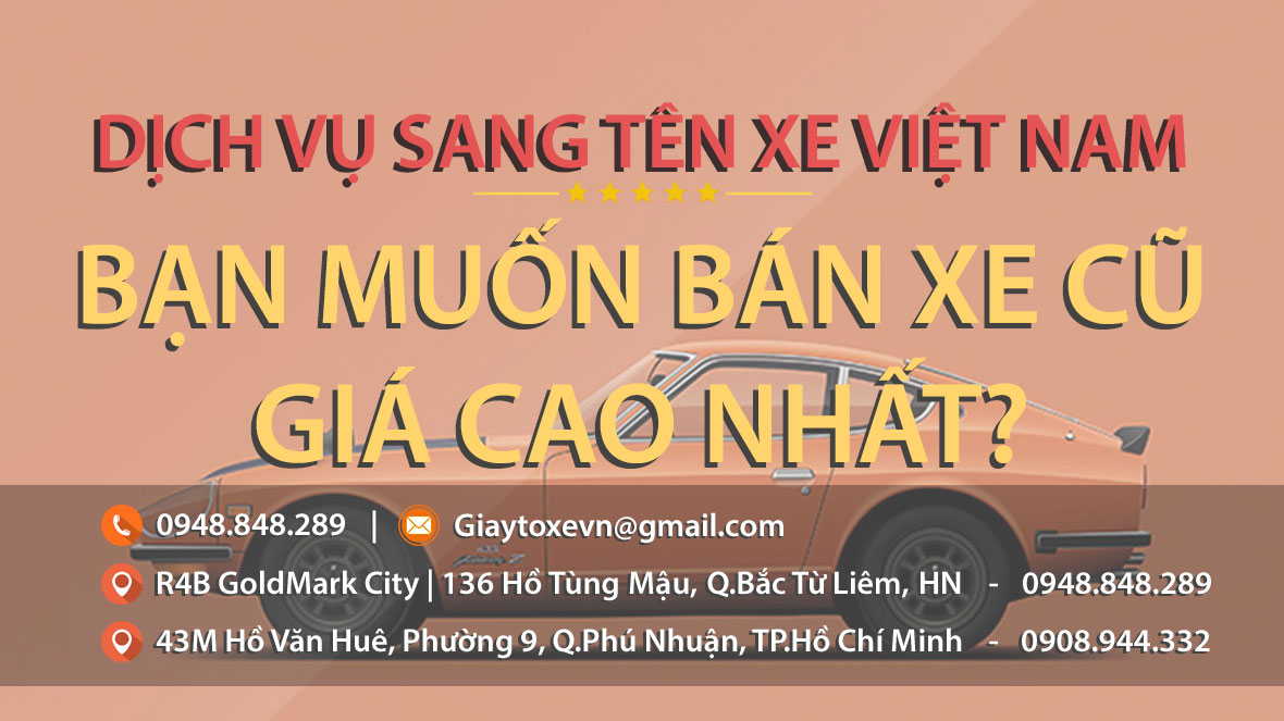 Thu mua ô tô, xe máy cũ giá tốt nhất