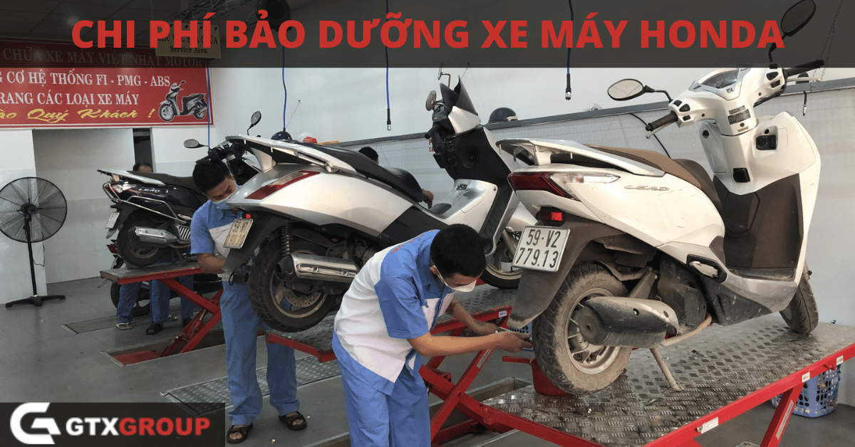 Địa chỉ bảo dưỡng xe máy honda uy tín và chi phí bảo dưỡng