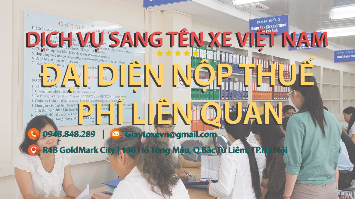 Đại diện nộp thuế - Phí liên quan