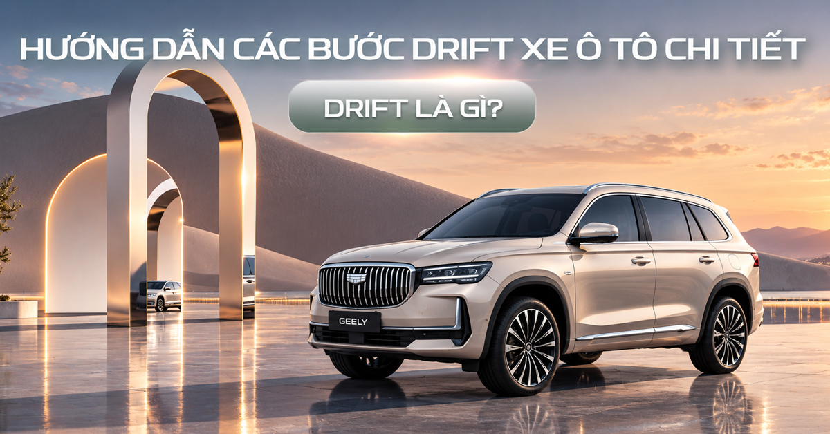 Drift là gì? Tìm hiểu kỹ thuật drift xe ô tô và những điều cần biết