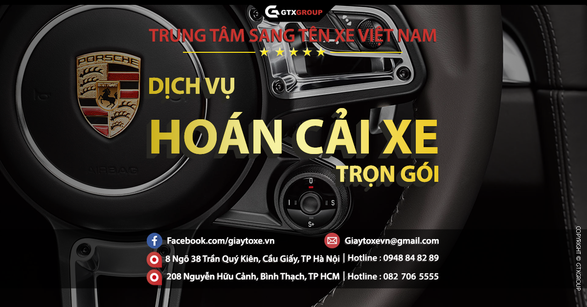 Dịch vụ hoán cải xe trọn gói 2024