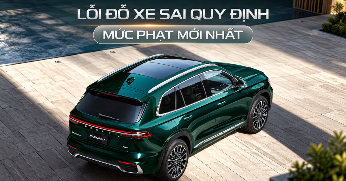 Lỗi Dừng Đỗ Xe Ô Tô Sai Quy Định Phạt Bao Nhiêu Tiền?