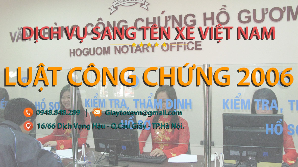 Luật công chứng 2006