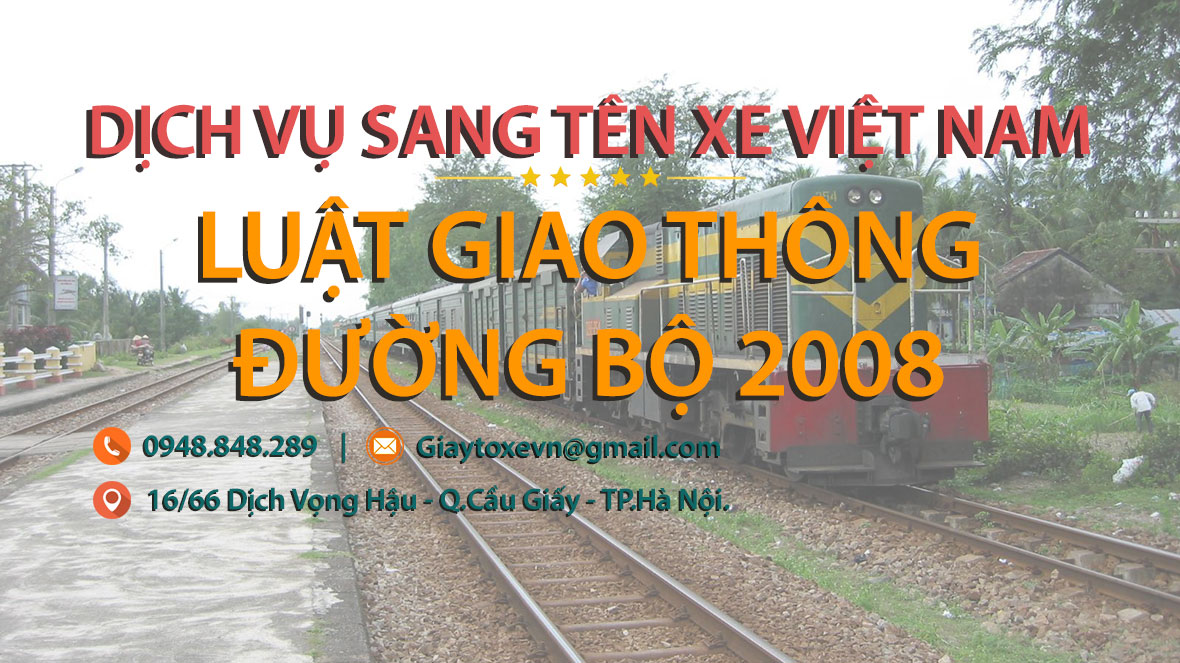 Luật giao thông đường bộ 2008