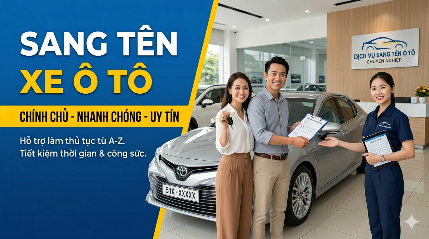 Dịch vụ sang tên đổi chủ xe