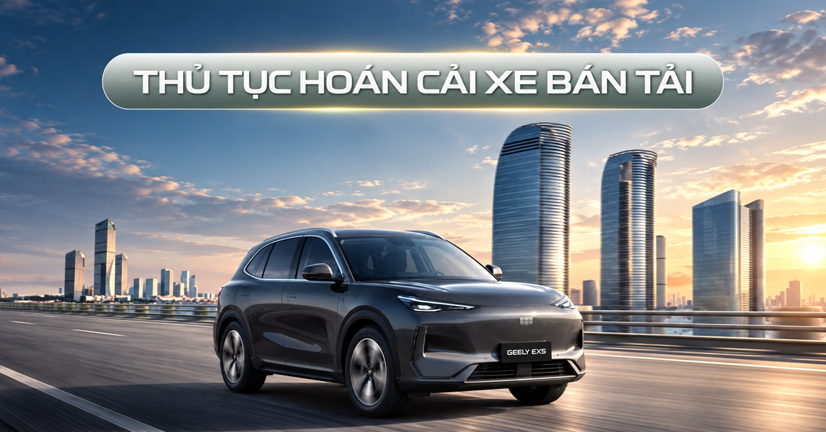 Thủ Tục Hoán Cải Xe Bán Tải 2026 Có Gì Mới?