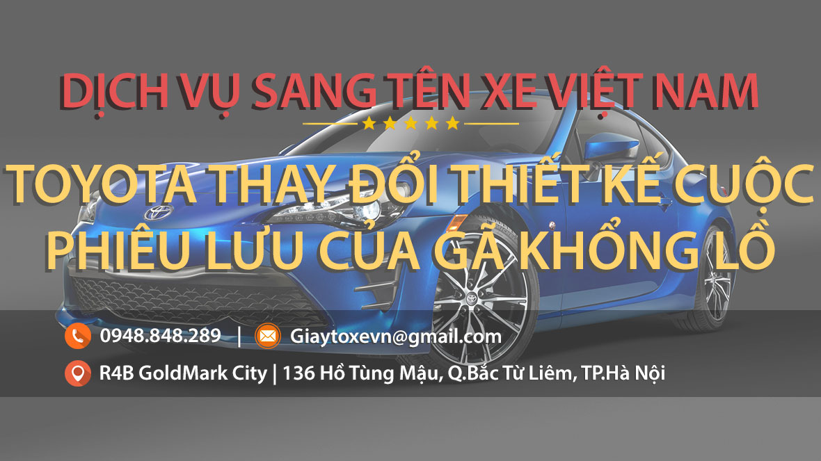 Toyota thay đổi thiết kế - cuộc phiêu lưu của gã khổng lồ