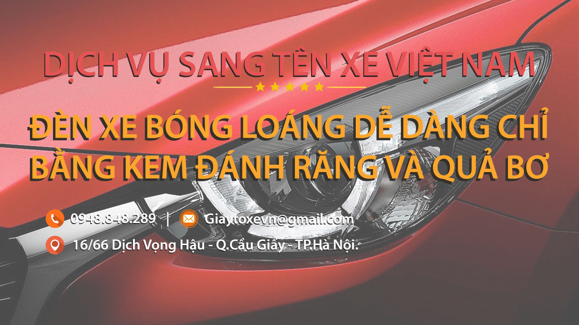 Đèn xe bóng loáng dễ dàng chỉ bằng kem đánh răng và quả bơ