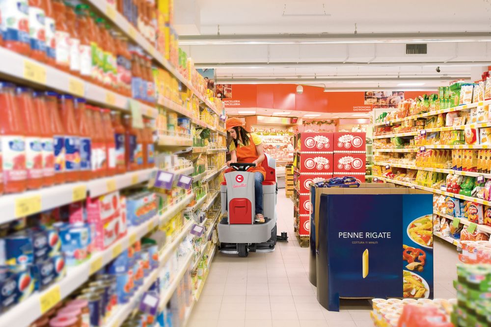 máy lau nhà công nghiệp comac innova 60B