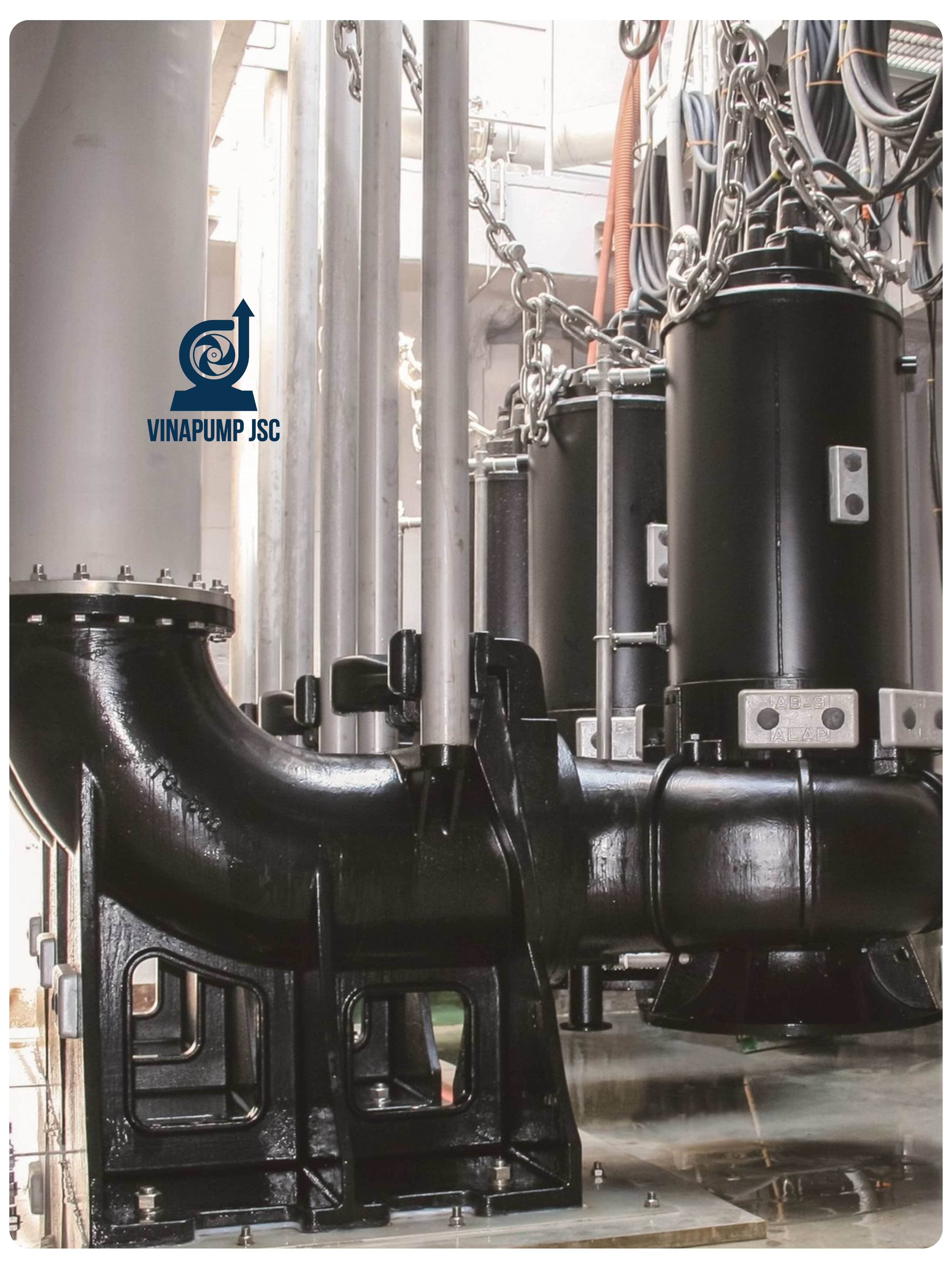 Bơm chìm nước thải dòng B seri Meudy