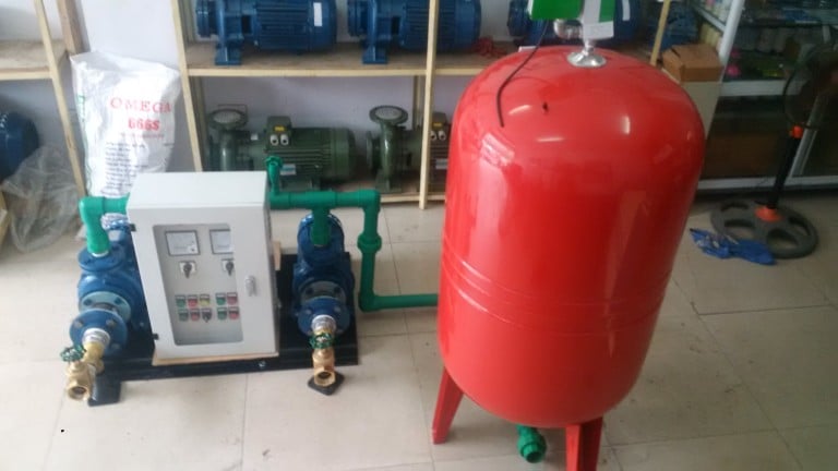 Cấu tạo và nguyên lý hoạt động của bình tích áp