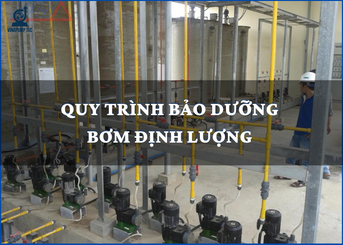 Quy trình bảo dưỡng bơm định lượng đúng tiêu chuẩn