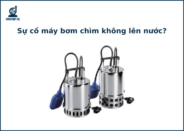 Sự cố máy bơm chìm không lên nước: Nguyên nhân và khắc phục