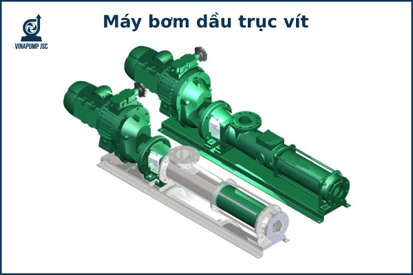 Bơm dầu bằng bơm trục vít