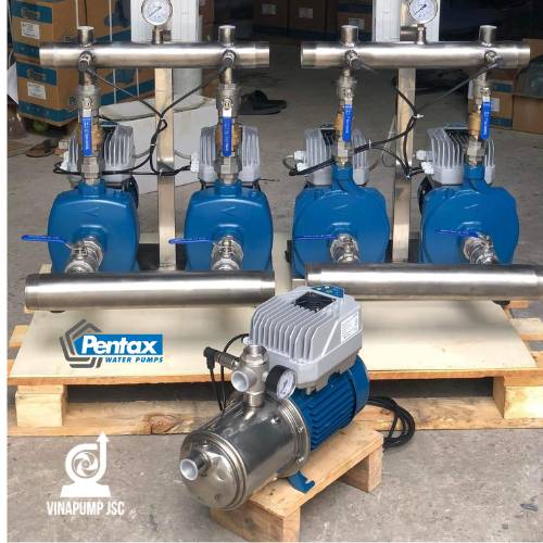 Bộ bơm tăng áp biến tần Pentax