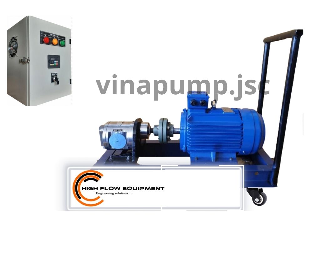 Bơm bánh răng Inox High Flow - India Model HGS100-ST