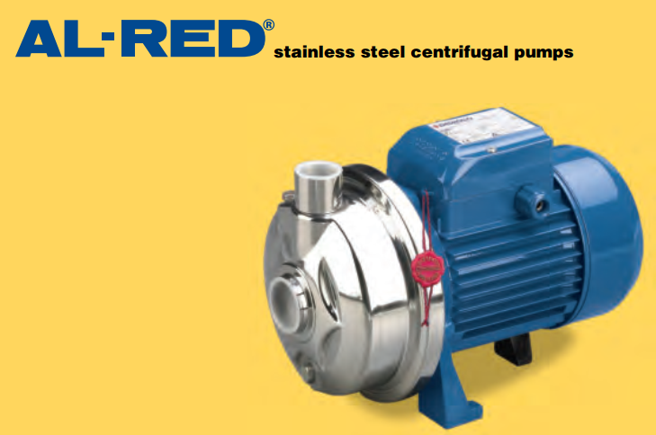 Bơm ly tâm trục ngang PEDROLLO Model AL-RED 135