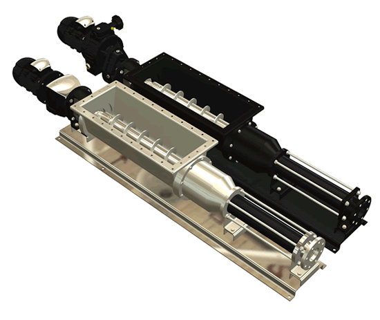 Bơm trục vít NOVA ROTORS Model MN040-1