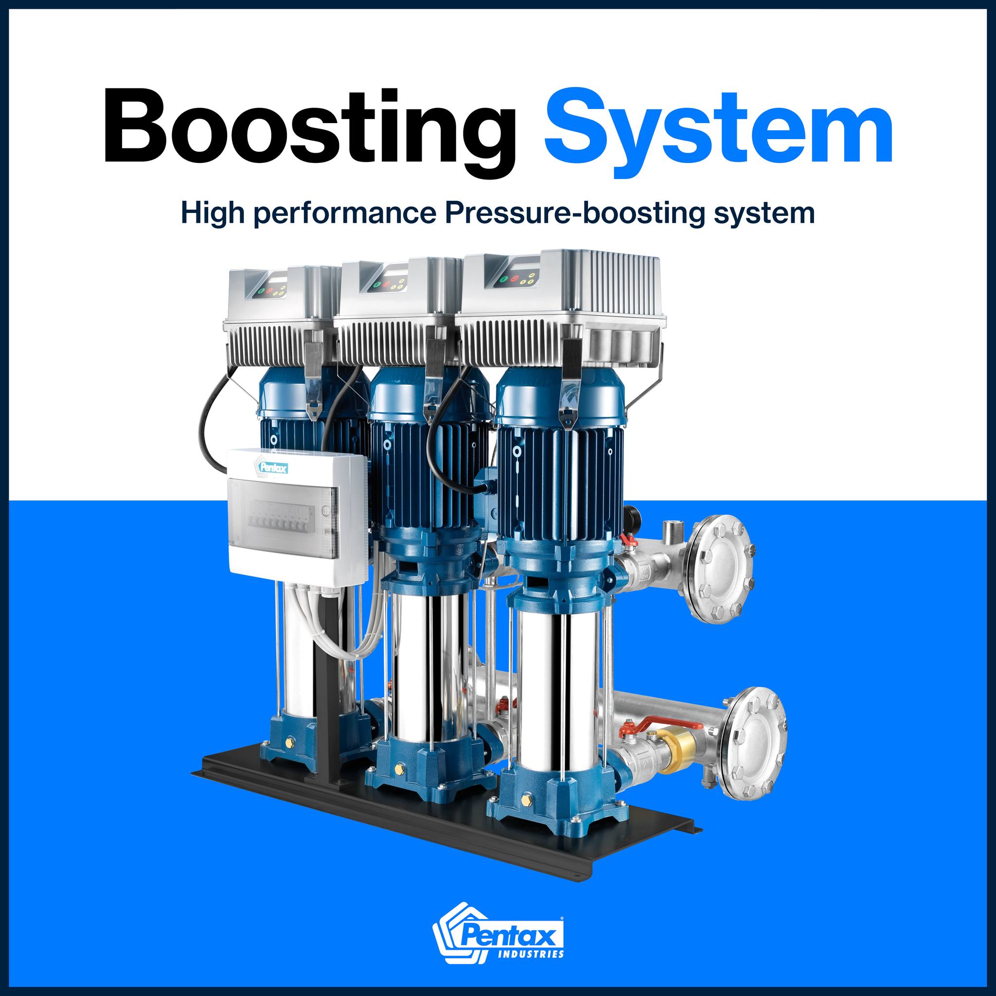 Bộ bơm tăng áp biến tần Pentax
