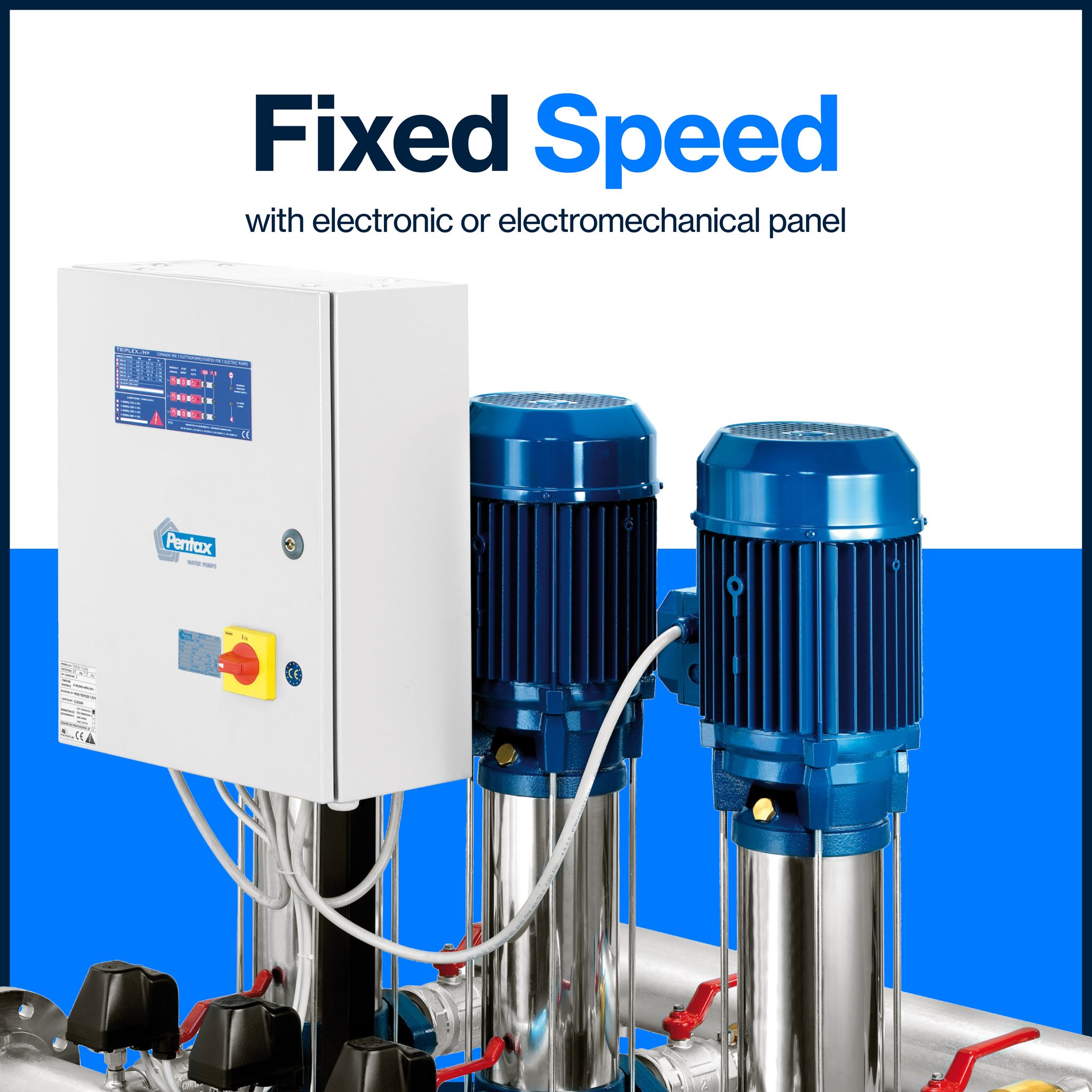 Bộ bơm tăng áp biến tần Pentax