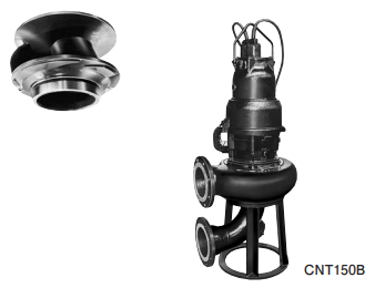 Bơm chìm đặt cạn SHINMAYWA Model CNT150B 6 kW 380V Cỡ cổng 150mm