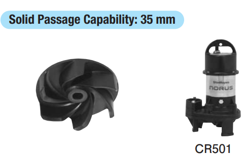 Bơm chìm bơm cát SHINMAYWA Model CR501T-F50 0.25kW 380V cổng 50mm