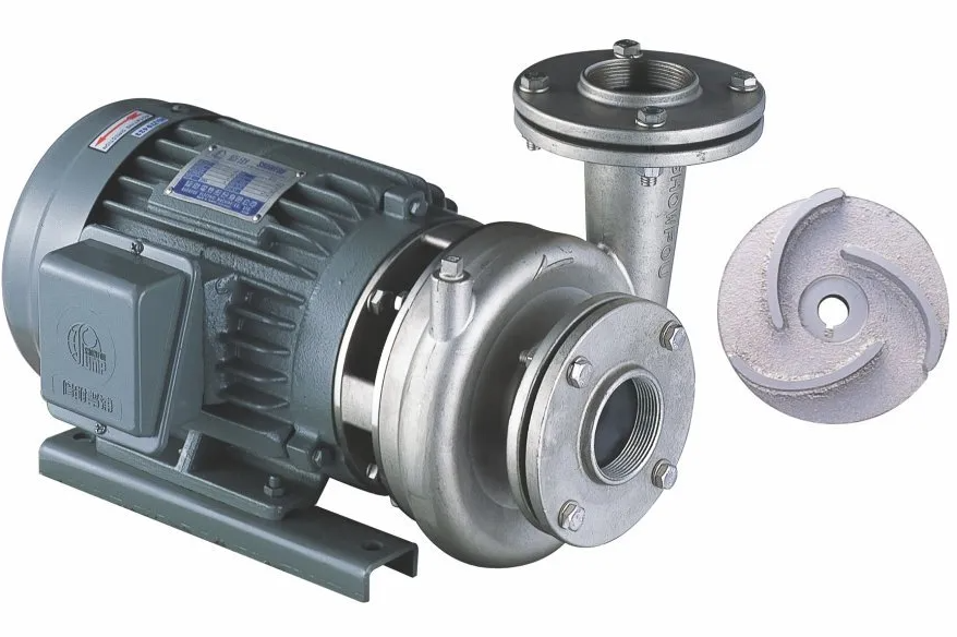 Bơm ly tâm trục ngang đầu INOX SHOWFOU Model CVQ-532