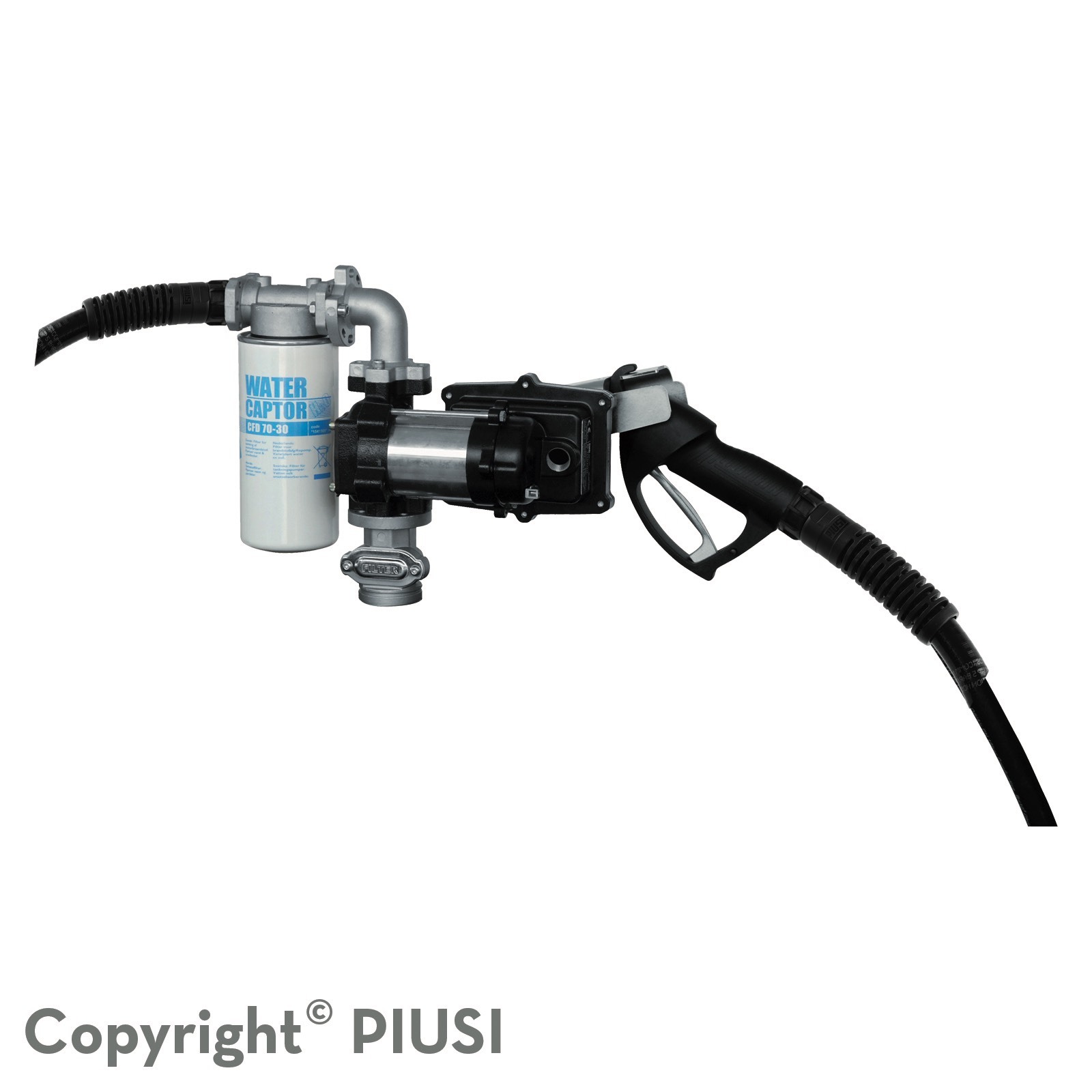 Bộ bơm xăng và dầu Diesel PIUSI (Ex) Drum EX50 230V Man/F/4MT