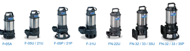 Bơm chìm nước thải HCP Model FN-33P