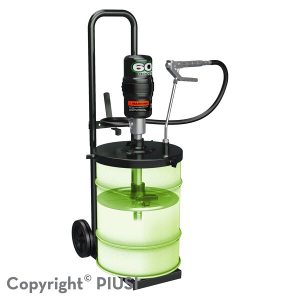 Bộ bơm mỡ khí nén PIUSI Grease Drum Kit 30