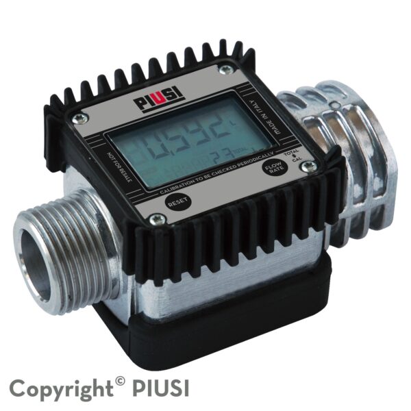 Đồng hồ hiển thị điện tử PIUSI K24-A aluminium meter M/F 1” BSP