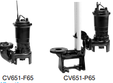 Bơm chìm nước thải SHINMAYWA Model CV651 1.5 kW 380V Cỡ cổng 65mm