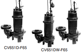 Bơm chìm nước thải SHINMAYWA Model CV651 1.5 kW 380V Cỡ cổng 65mm