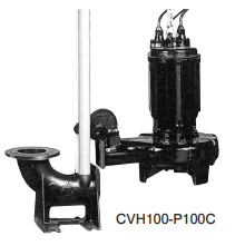 Bơm chìm nước thải SHINMAYWA Model CV150 5.5 kW 380V Cỡ cổng 150mm