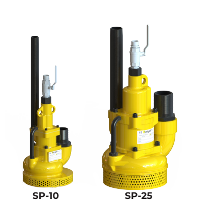 Máy bơm ly tâm hoạt động bằng khí nén TERYAIR model SP-10