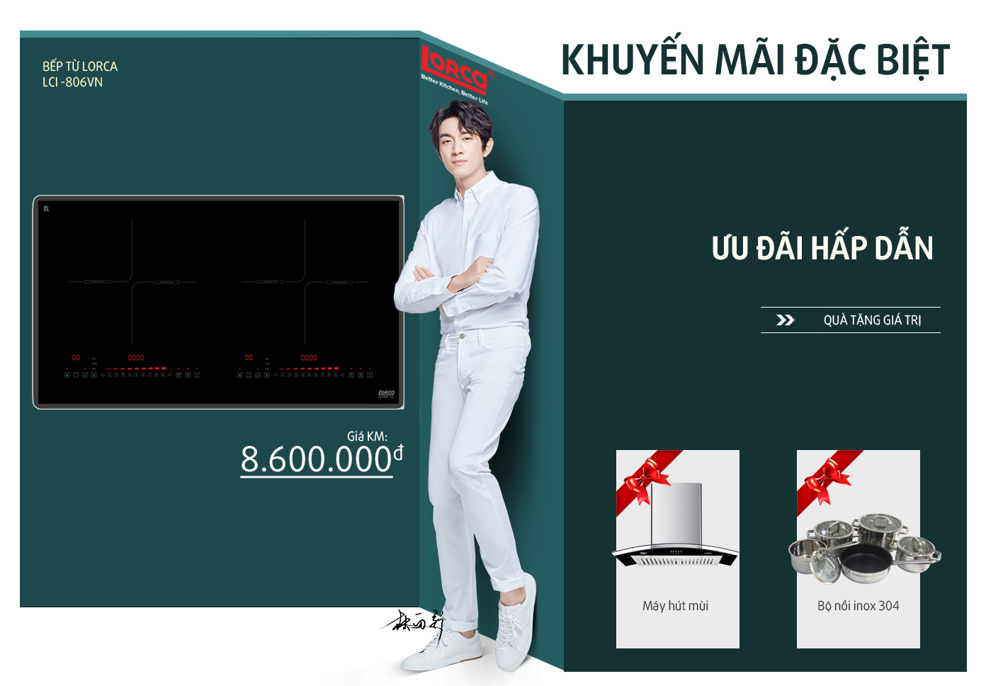 bếp từ lorca lci 806vn