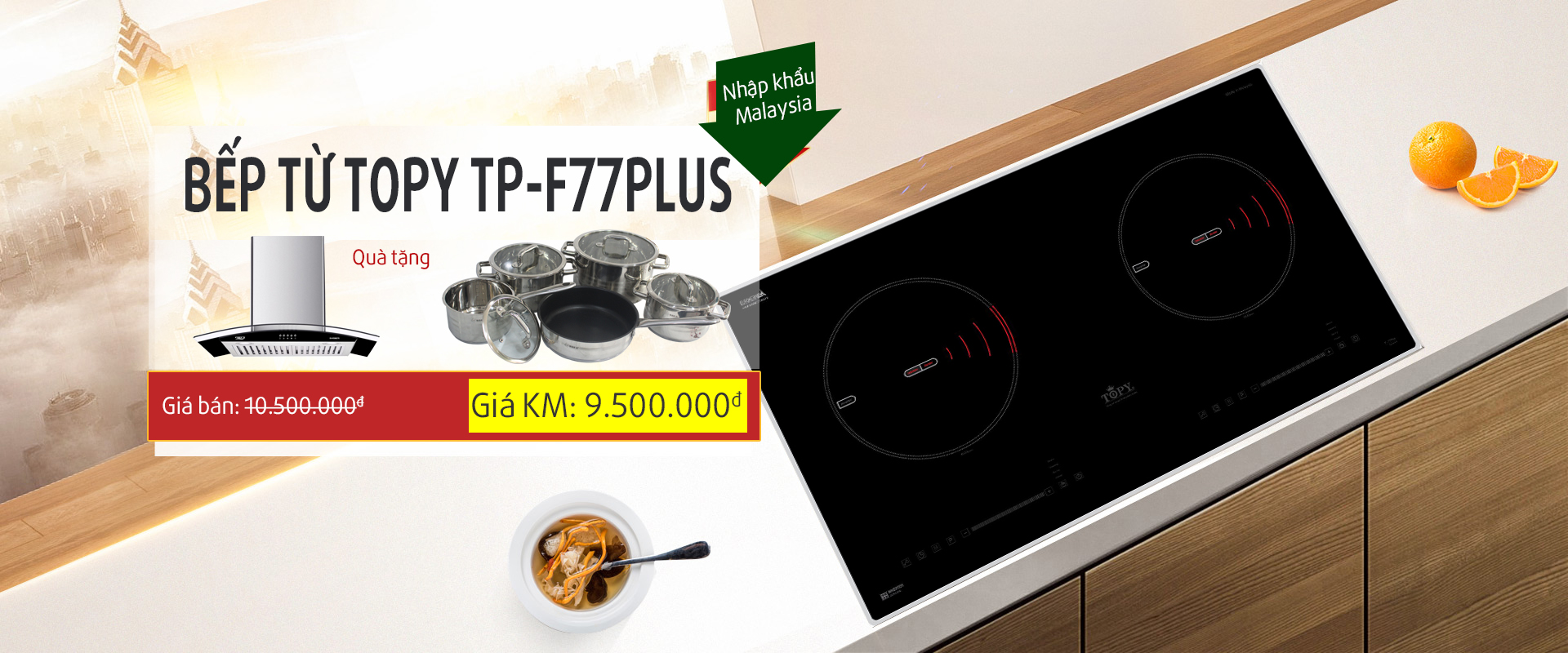 bếp từ topy tp-f77plus