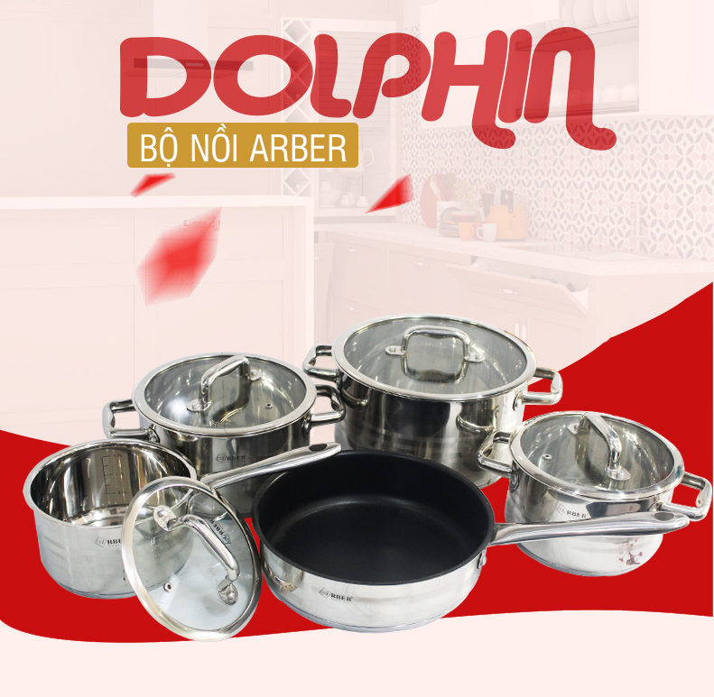 bộ nồi Arber DOLPHIN