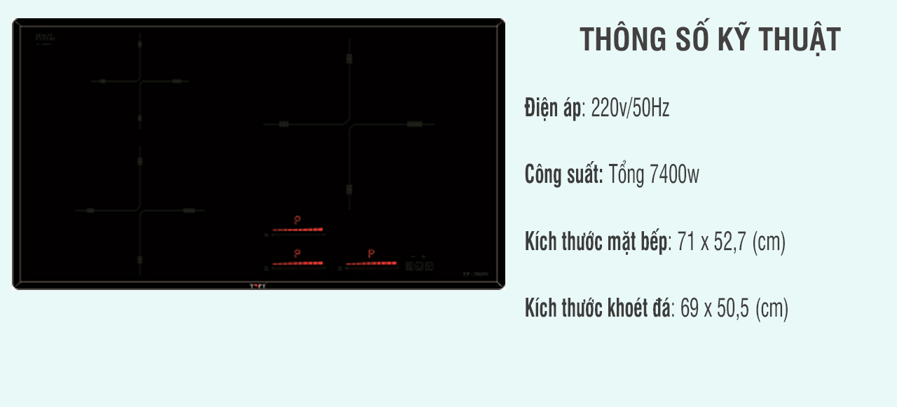 bếp từ Topy TP 5869S