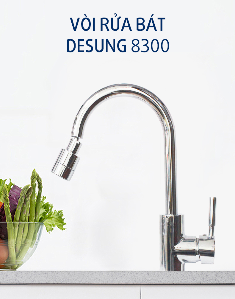 VÒI RỬA BÁT DESUNG 8300