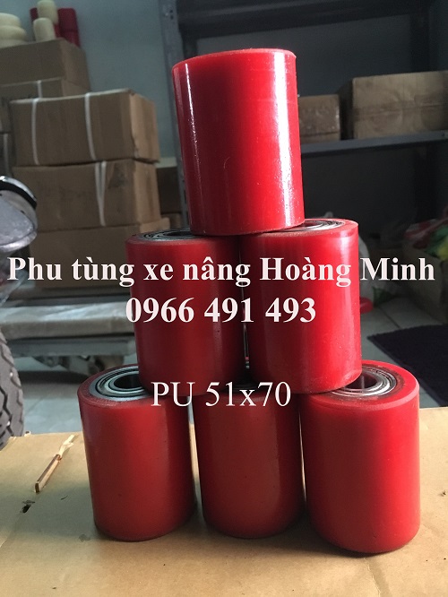 Bánh xe nâng tay siêu thấp 51x70