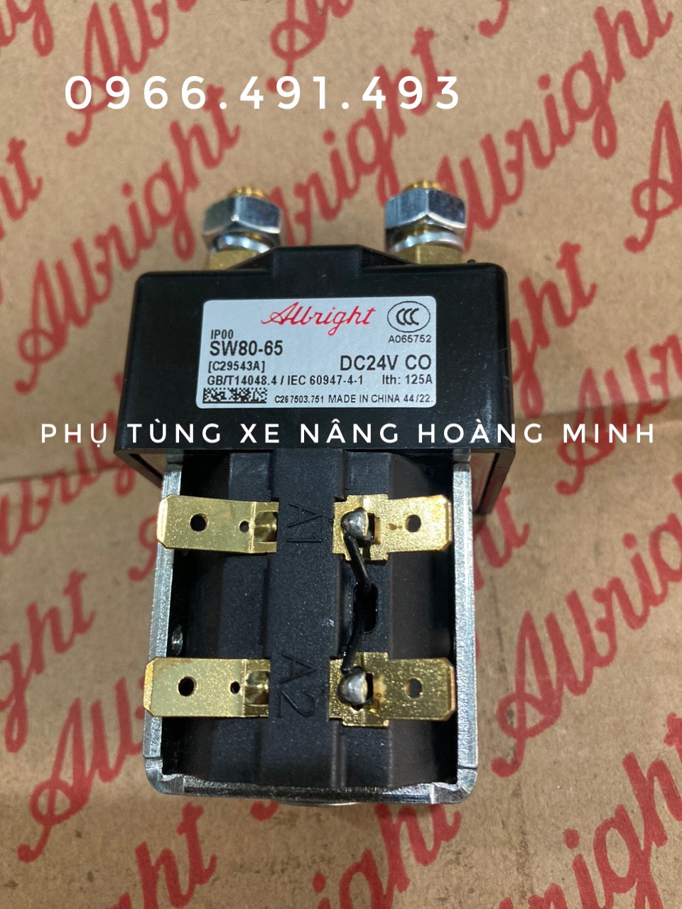 contactor 24V125A