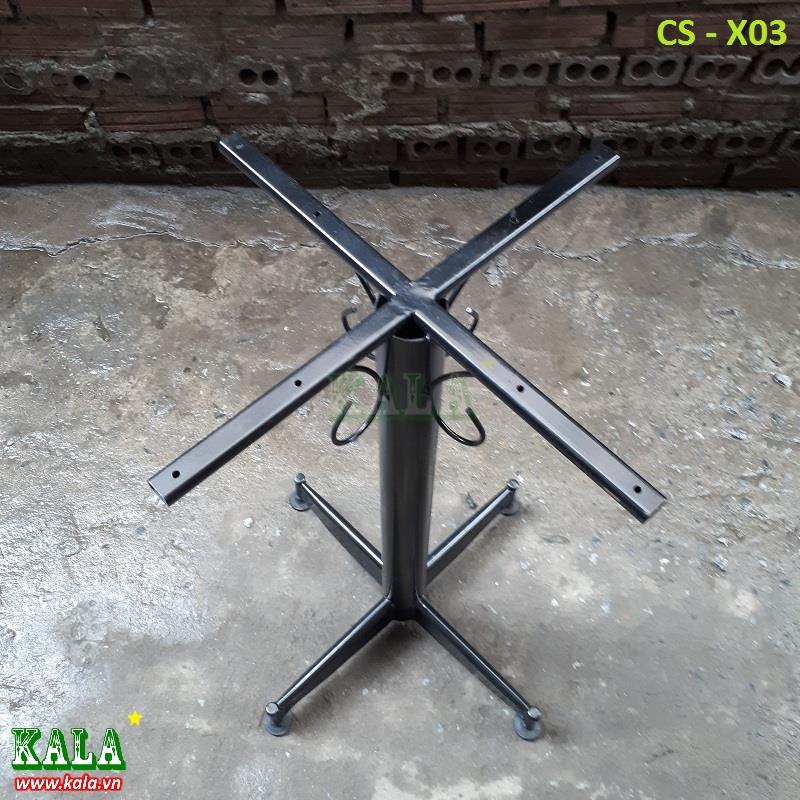 Chân bàn sắt CS-X03